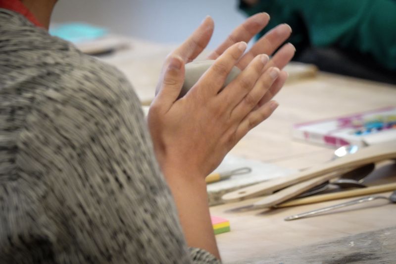 Atelier sculpture avec Catherine Chavigny - Modeler sa reconversion pro